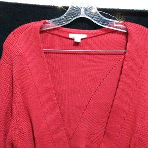 Womens Cardigan | Red Cardigan | Cato Cardigan | Womens Cato Fashions